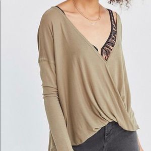 UO surplice top